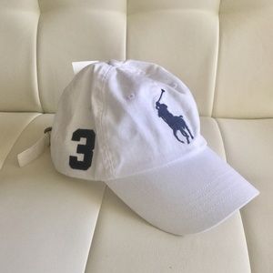 Polo Ralph Lauren Unisex White CAP